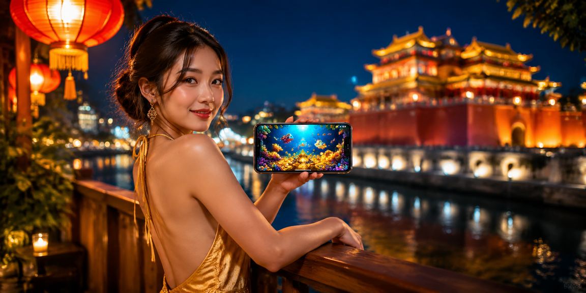 Người dùng tra cứu phân tích kèo casino trên điện thoại bên đèn lồng Hội An