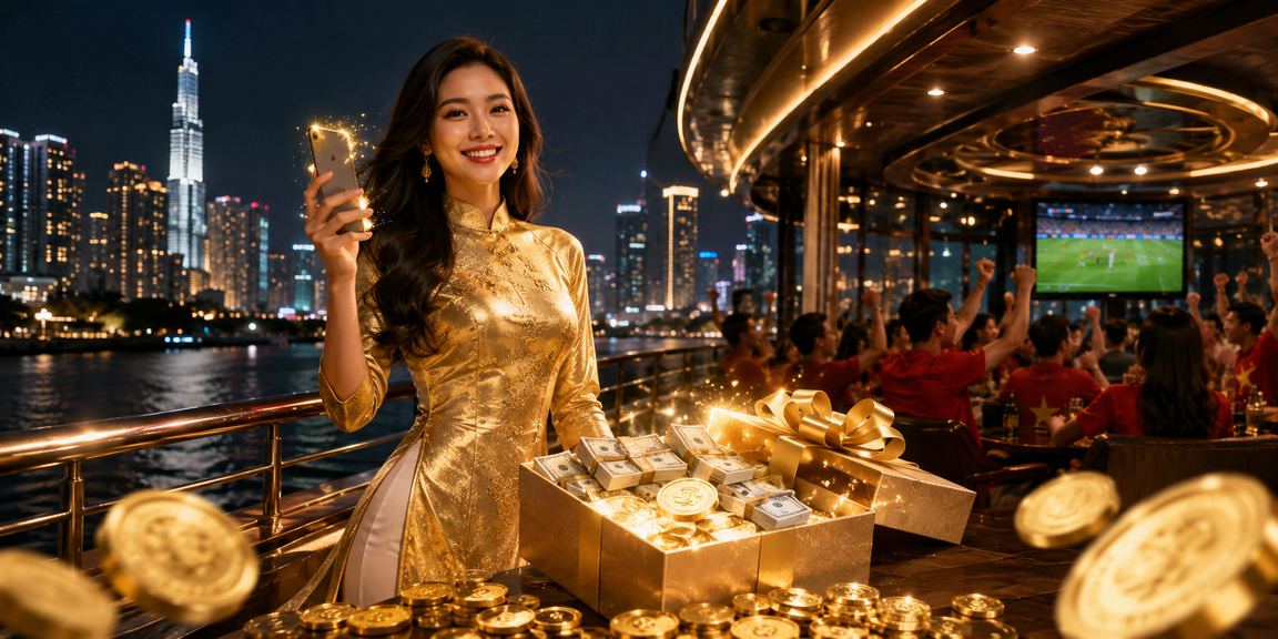 Màn hình hiển thị nhiều lựa chọn trò chơi casino và cá cược phổ biến tại Việt Nam